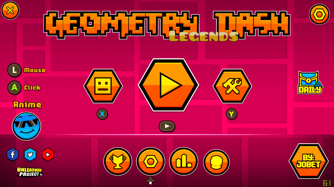 Little Update 4 GD Legends? Transition Editor? Transition... Geometry